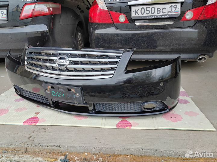 Бампер передний Nissan fuga y50