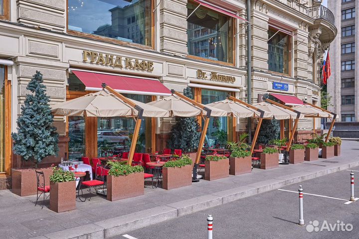 Зонт для кафе уличный профессиональный