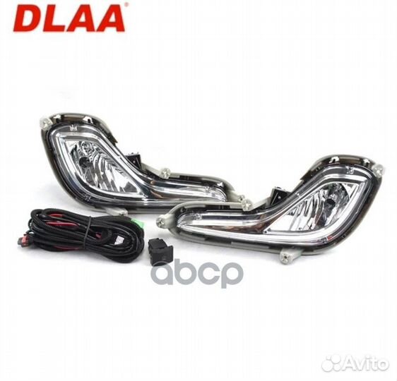 Противотуманки комплект hyundai accent / solar