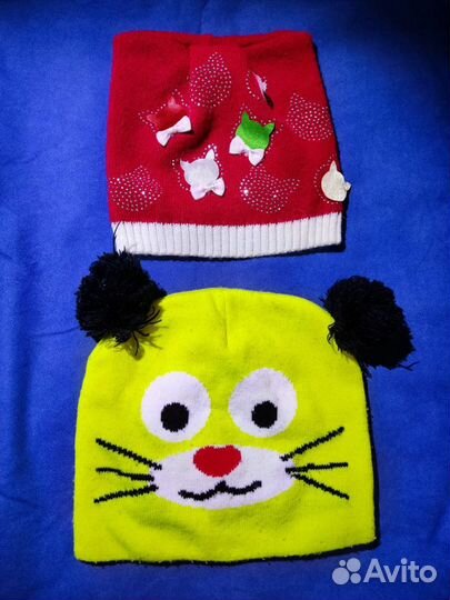 Шапки, варежки непромокайки Lassie 104-110