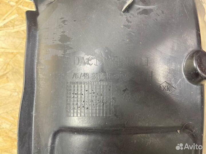 Подкрылок задний правый Renault Logan