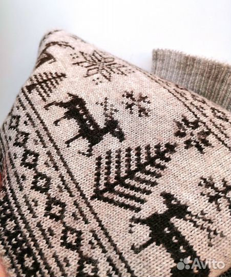 Манишка с оленями для девочки или мальчика