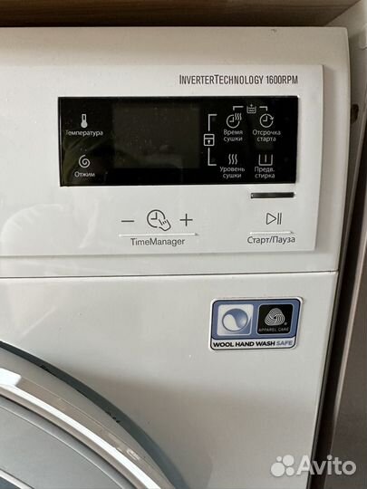 Стиральная машина electrolux с сушкой