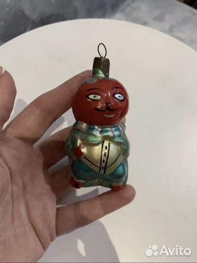 Елочная игрушка СССР 