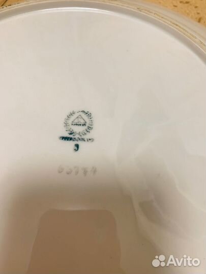 Тарелки винтаж ГДР, Чехословакия