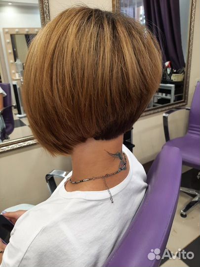 Стрижка женская мужская, прическа, укладка,макияж