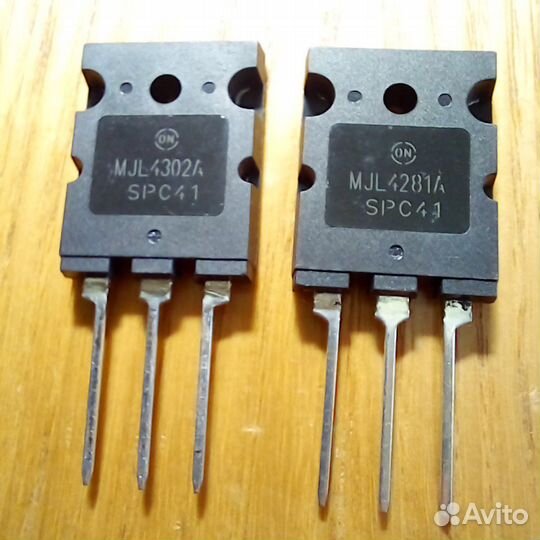 Транзисторы MJL4281, MJL4302, MJE15032, MJE15033