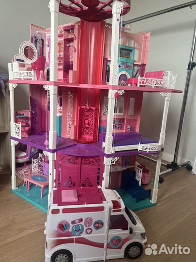 Домик кукольный barbie