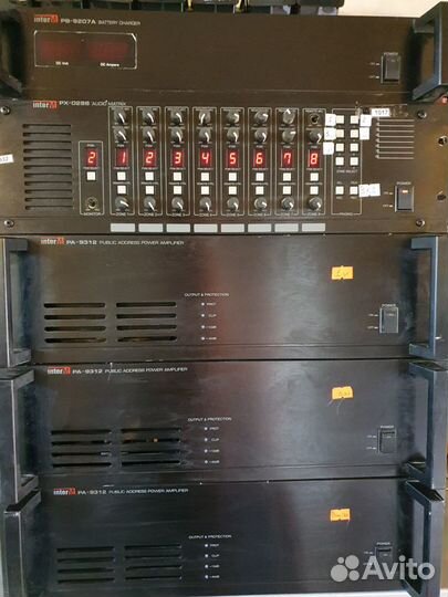 Трансляционный усилитель Inter-M PA-9312 120 Вт