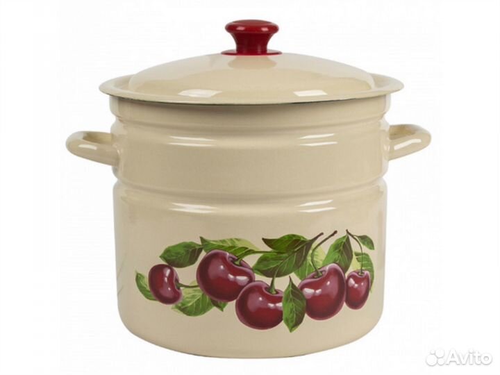 Кастрюля эмалированная 12 литров