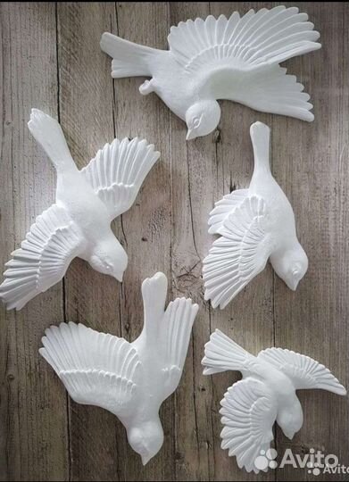 Декор стая птиц