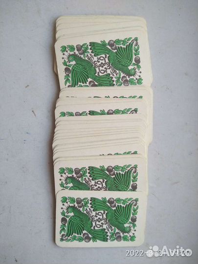 Карты игральные СССР и футляр для карт