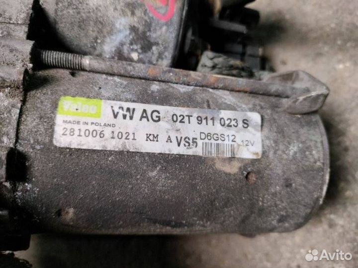 Стартер Skoda Roomster 02T910235 BTS