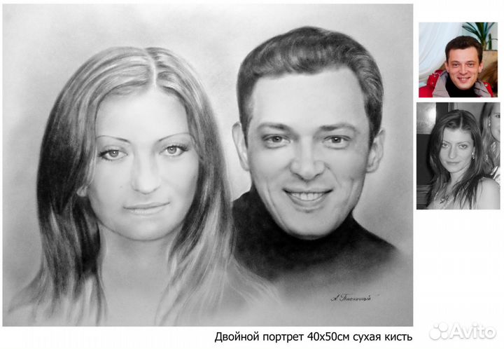 Портрет по фото на заказ