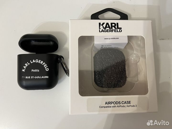 Чехол на airpods karl lagerfeld