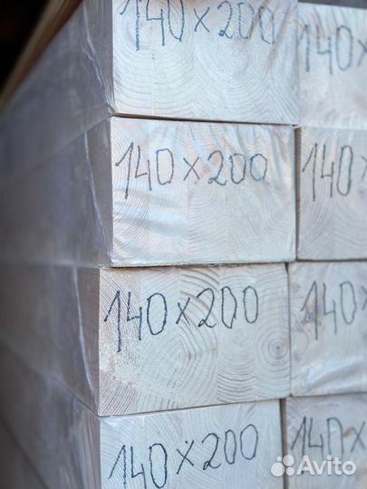 Брусы клееные