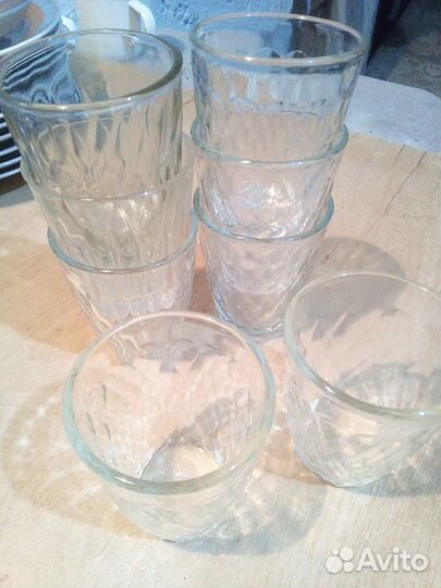 Тарелки, стаканы, блюдца и др