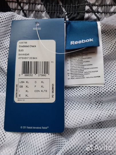 Шорты reebok 58 размера (XL)