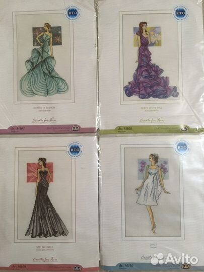 Рто набор для вышивания крестом Цена за один набор