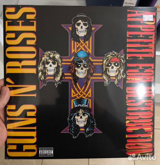 Guns N' Roses – Appetite For Destruction LP