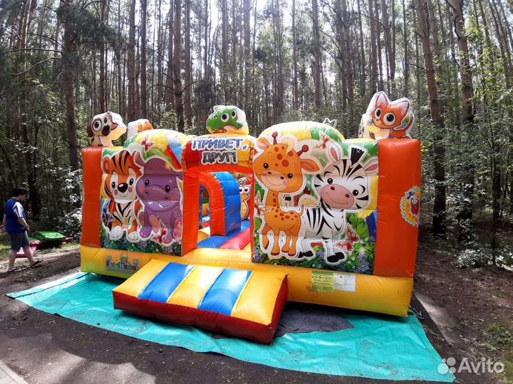 Надувной батут в аренду