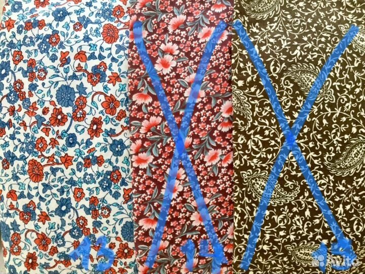 Отрез ткани СССР шитье рукоделие