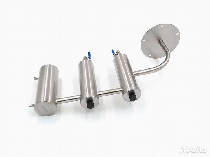 Самогонный аппарат Мастер Практик с двумя сухопарн