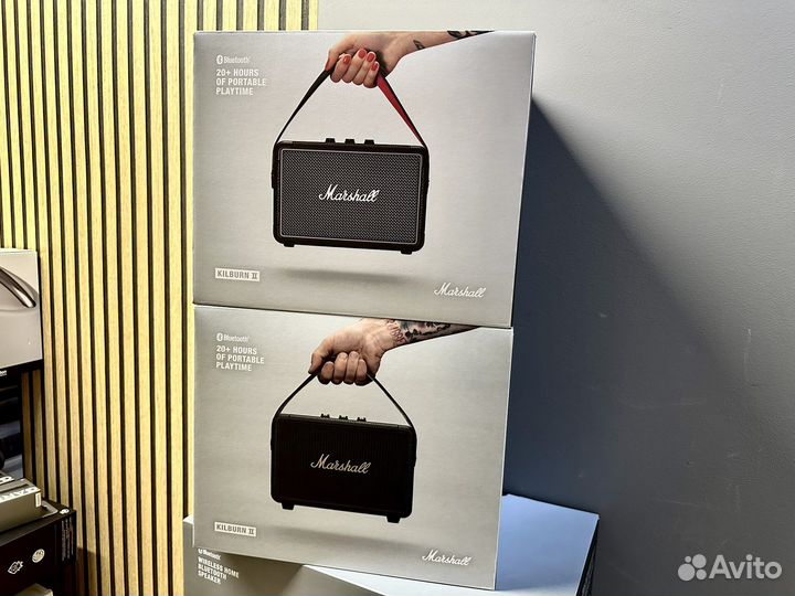 Marshall Kilburn 2 II Black/ Black&Brass