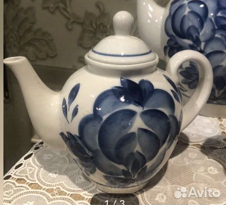 Чайник заварочный фарфоровый СССР
