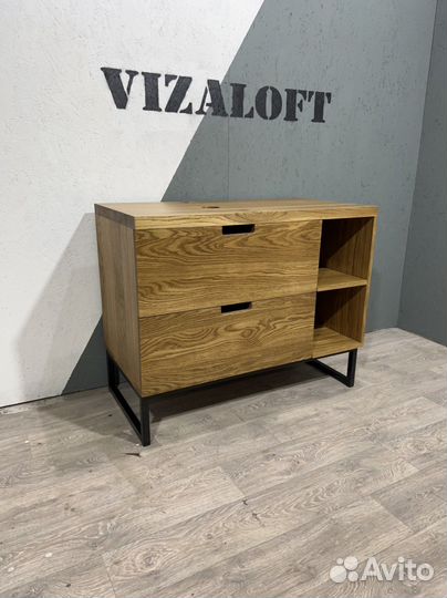 Тумба под раковину в ванну лофт