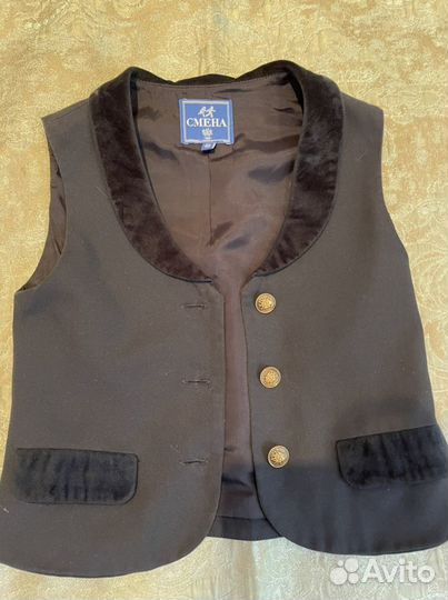 Жилетка для девочки школьная