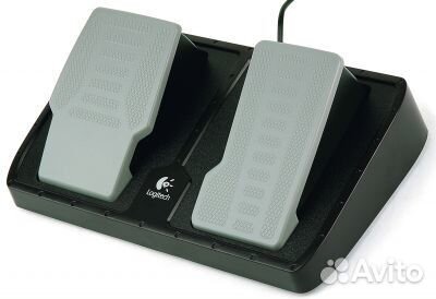 Руль игровой с педалями. Logitech Formula Wheel