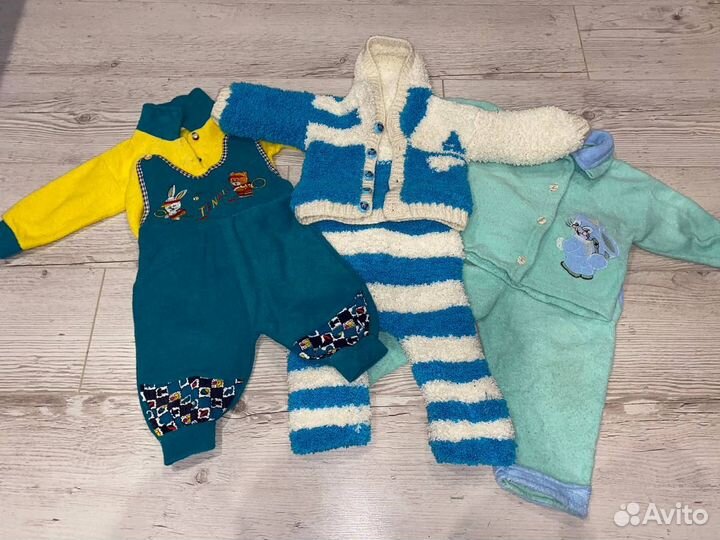 Детские ползунки кофты штаны пакетом