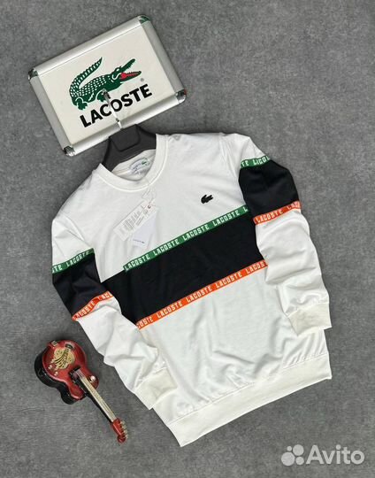 Свитшот lacoste люксовое качество