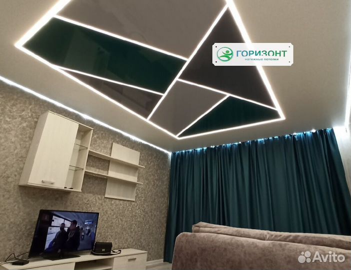 Натяжные потолки