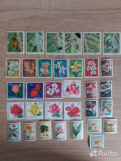 Марки СССР флора и фауна