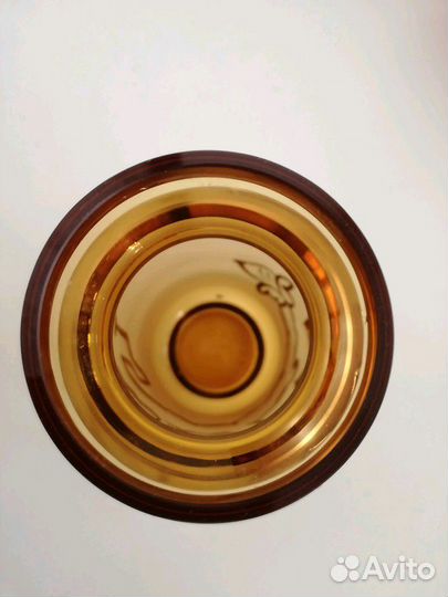 Ваза цветное стекло СССР