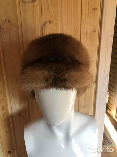 Шапка норковая женская