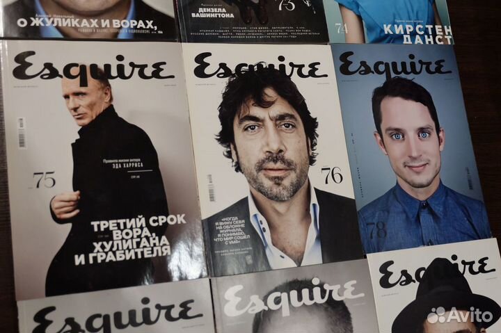 Журналы Esquire - 2011 2012 2013 год