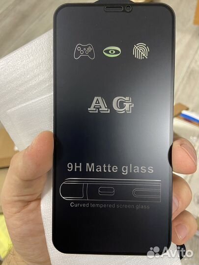 Защитное стекло iPhone X / XS / 11 pro матовое