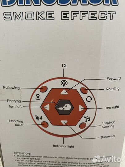 Новая игрушка динозавр на ручном управлении