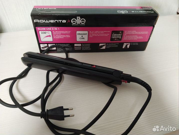 Выпрямитель для волос rowenta