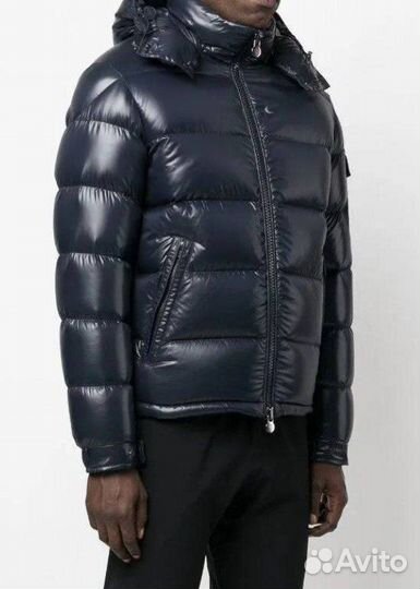 Пуховик Moncler Maya синий