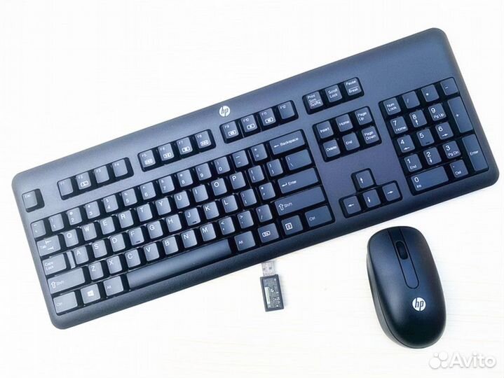 Беспроводной комплект HP клавиатура и мышь