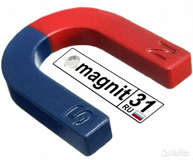 Magnit31 Неодимовый магнит с крючком Е25 сила 22кг