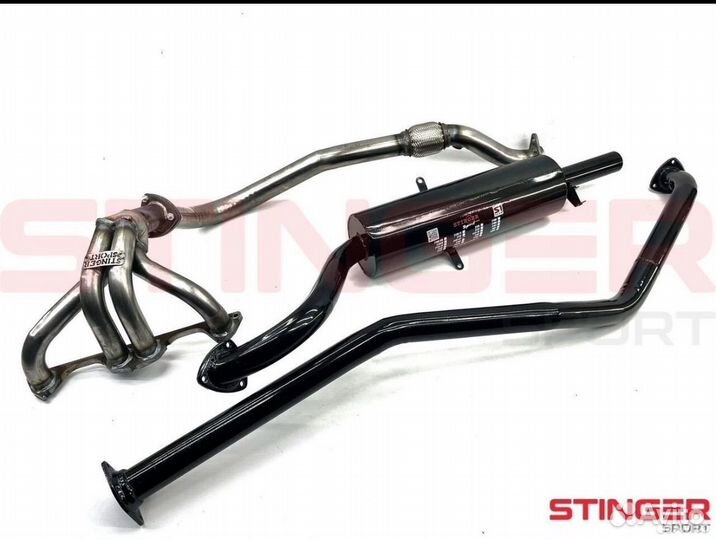 Выхлоп стингер ваз 2107