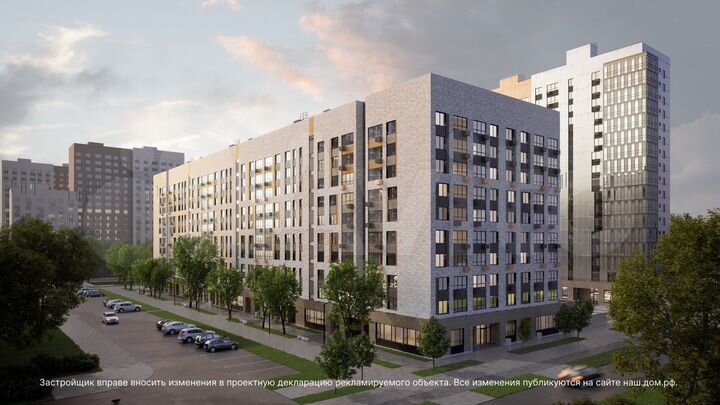 Квартира-студия, 37,6 м², 10/17 эт.