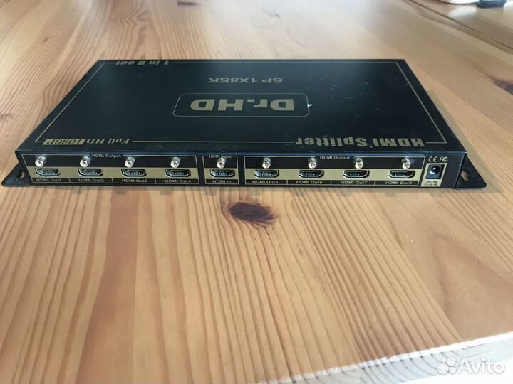 Dr.hd hdmi splitter sp 1x8sk