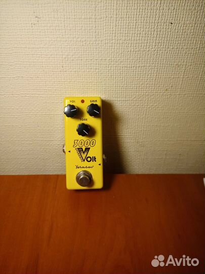 Гитарная педаль овердрайв Yerasov 3000 volt mini