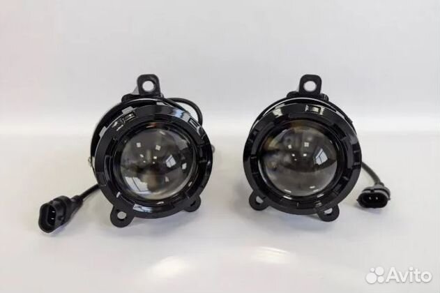 Противотуманные фары линза Приора Газель Новые